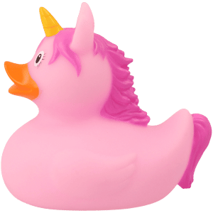 Canard de bain licorne rose