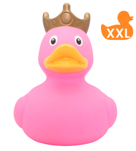 Le Canard rose XXL avec couronne