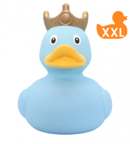 Le Canard bleu XXL avec couronne